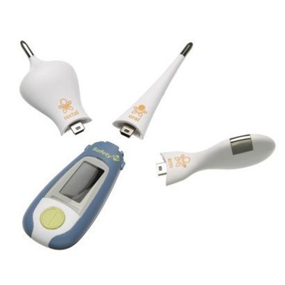 Safety first 3 in 1 thermometer Lot of 3 - NEW Safety 1st Advanced Solutions Easy Read 4-in-1 Thermometer TH See more like this Safety 1st Comfort Check Pacifier Oral Thermometer Medicine Hospital's Choice Brand New.